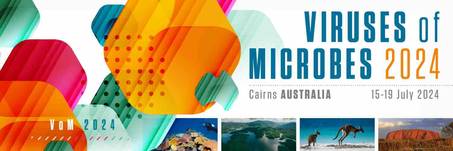 Viruses of Microbes 2024 Cairns banner