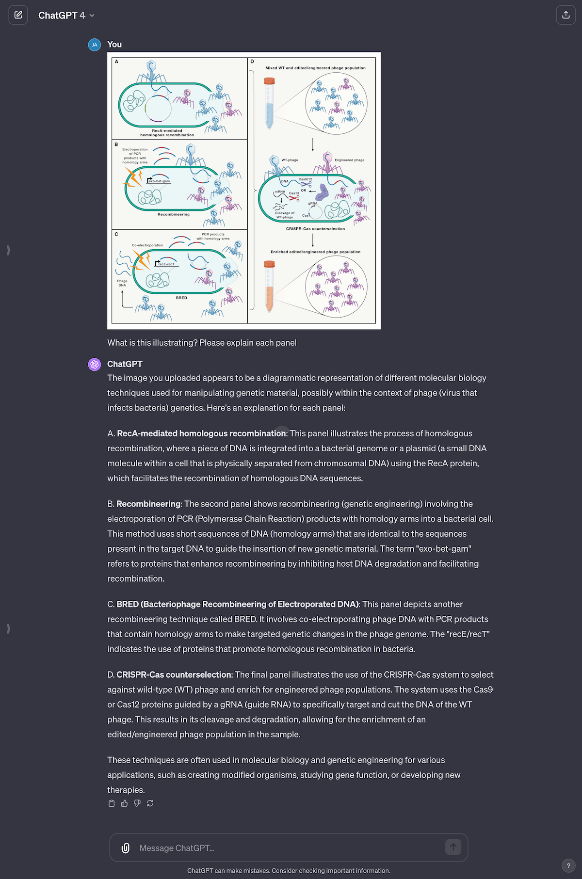 Fig 3. I asked ChatGPT to explain this image, without giving it the image caption. Looks it did a great job! It’s hard to know if it got that from reading the text, or from the graphic itself. (