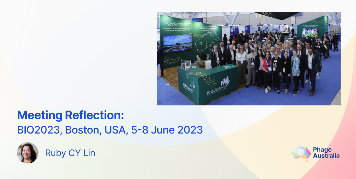 Meeting reflection - BIO2023, Boston, USA, 5-8 June 2023 cover